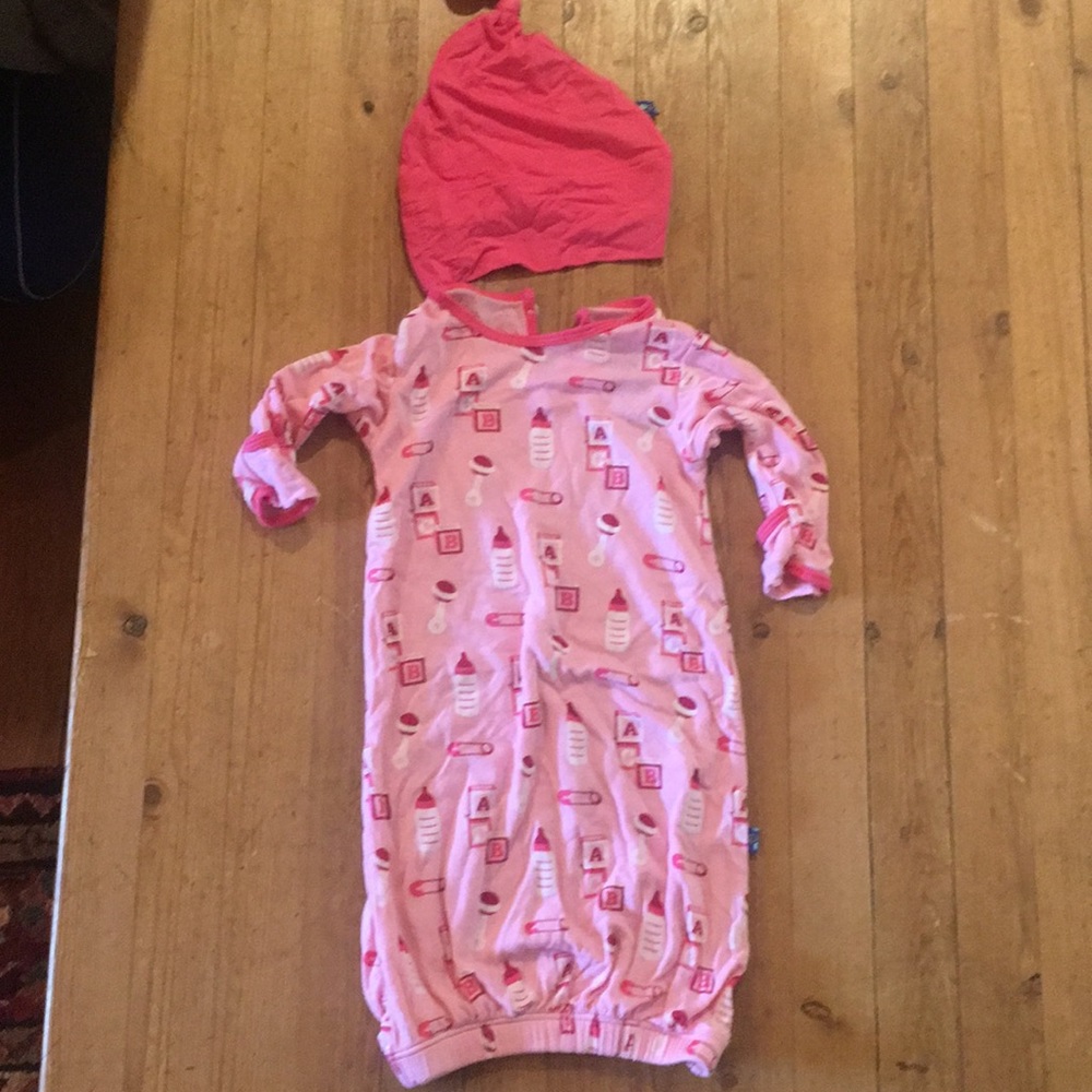 KicKee pants gown with hat